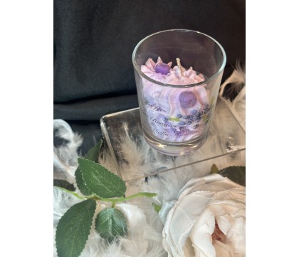 Bougie Muffin Myrtille