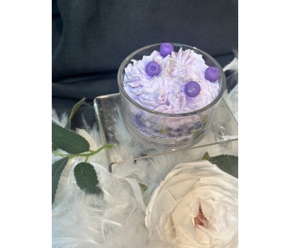 Bougie Muffin Myrtille