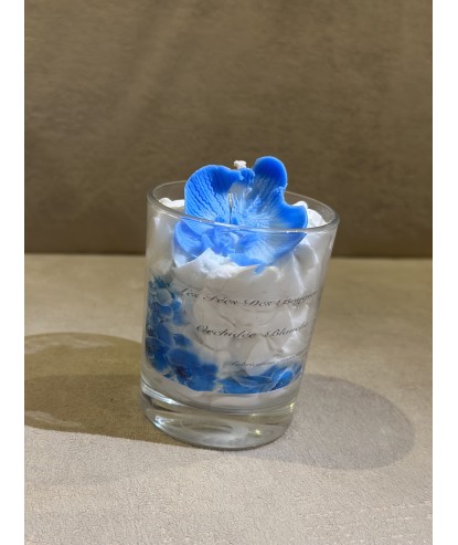 Bougie Orchidée Blanche