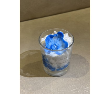 Bougie Orchidée Blanche