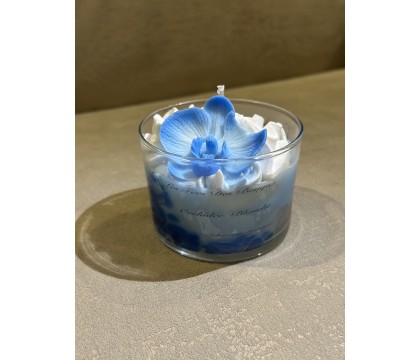 Bougie Orchidée Blanche