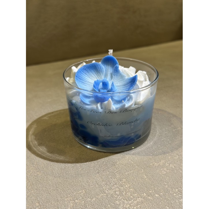 Bougie Orchidée Blanche