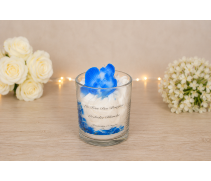Bougie Orchidée Blanche