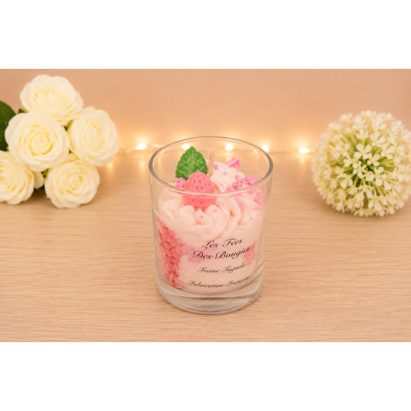 Bougie Fraise tagada