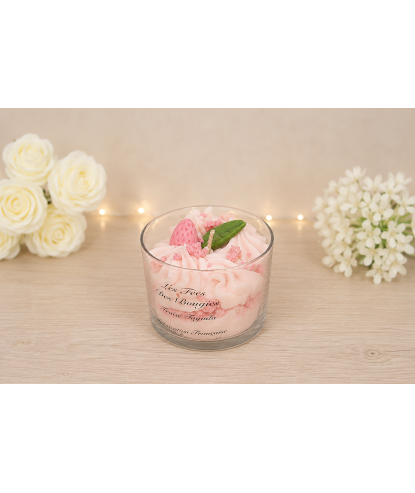 Bougie Fraise tagada