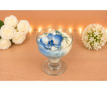 Bougie Orchidée Blanche